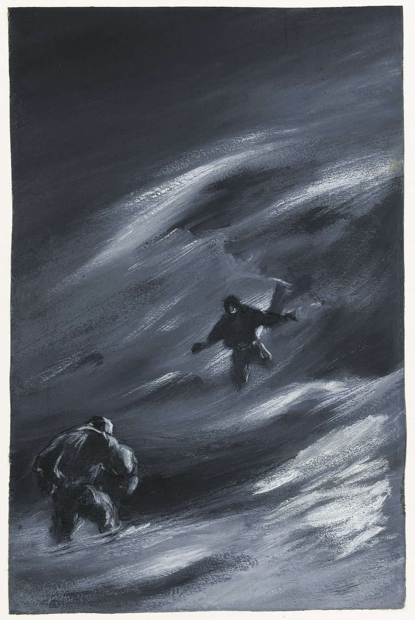 Fångad i en snöstorm av Edward Adrian Wilson