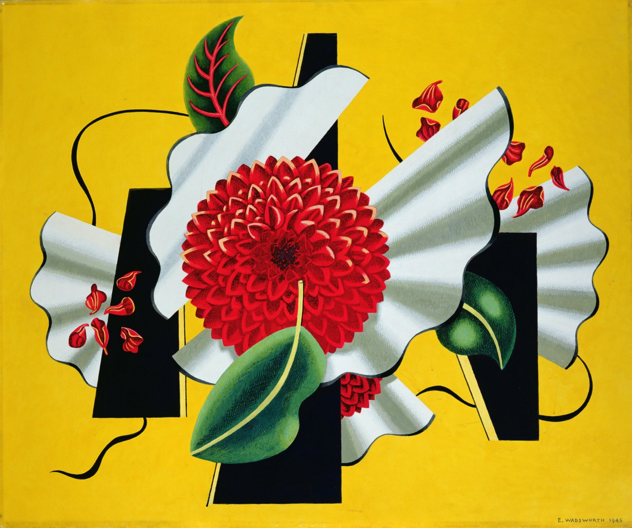Dahlia av Edward Alexander Wadsworth