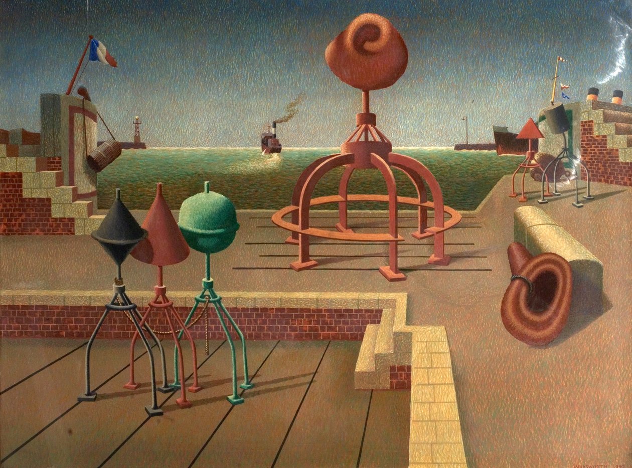 Satellit av Edward Alexander Wadsworth