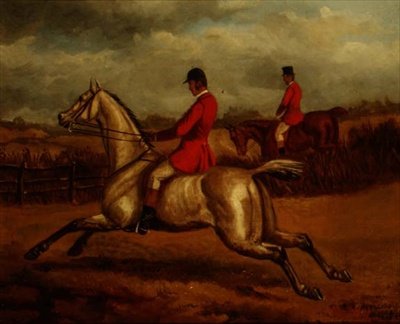The Huntsman (olja på duk) av Edward Benjamin Herberte