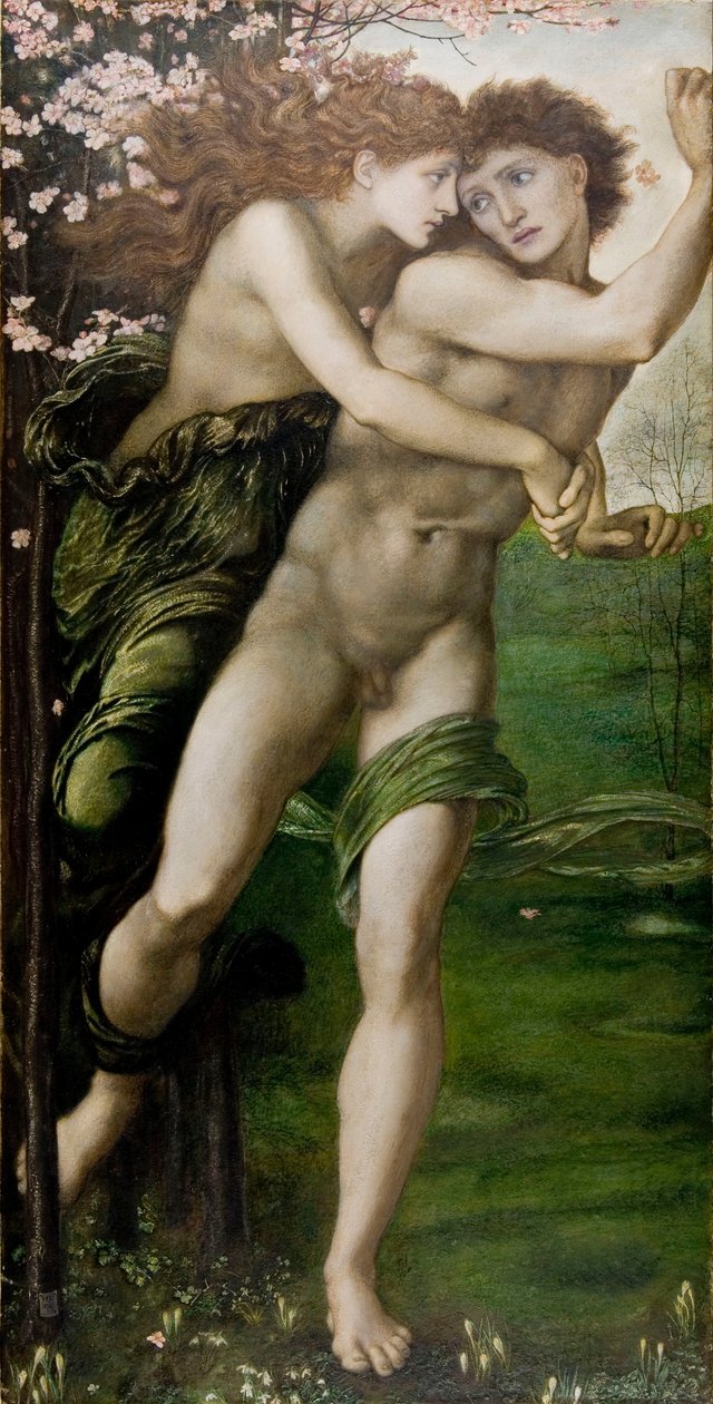Phyllis och Demophoon av Edward Burne Jones