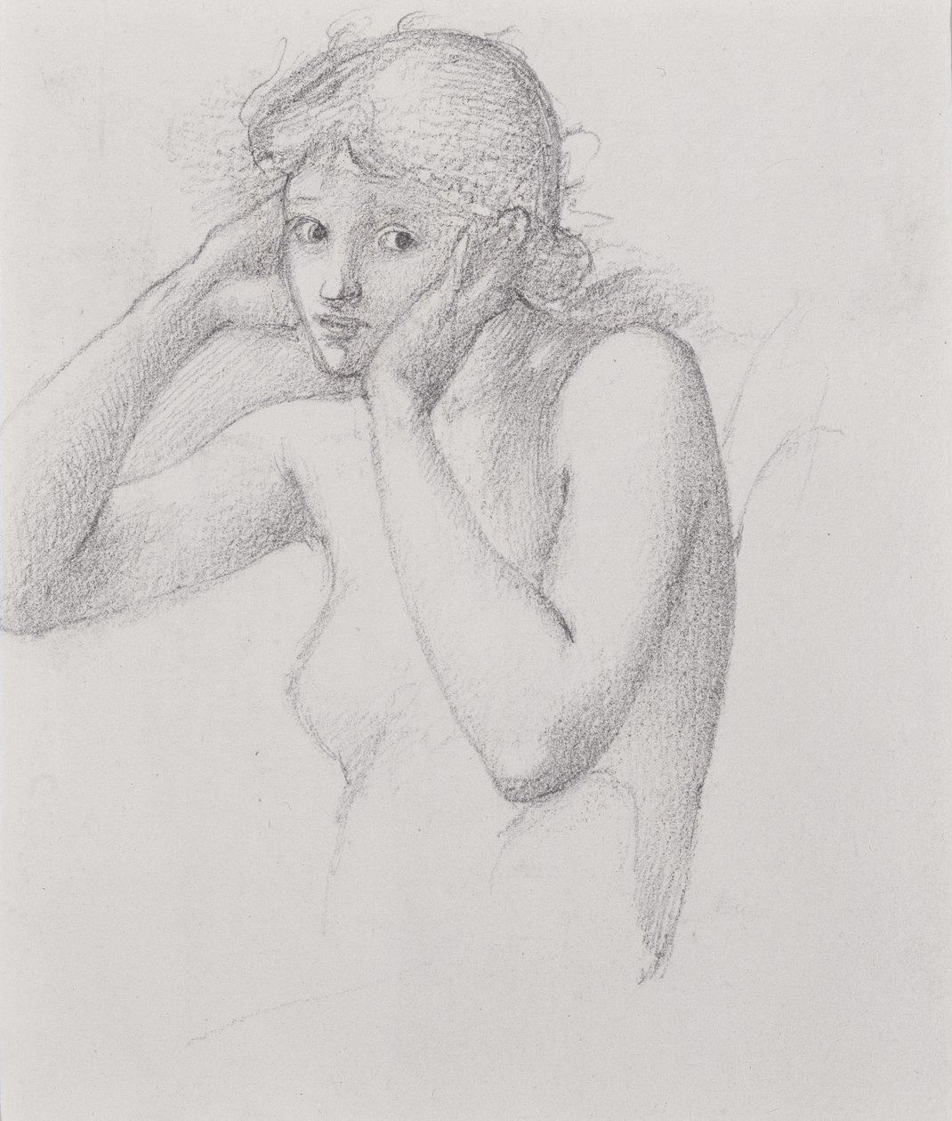 Hill Fairy (se 452519 recto) av Edward Burne Jones
