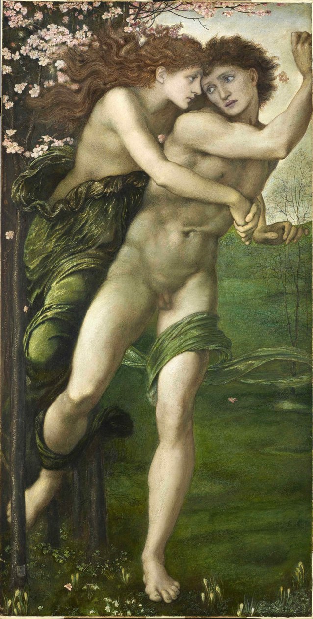 Phyllis och Demophoon, 1870 av Edward Burne Jones