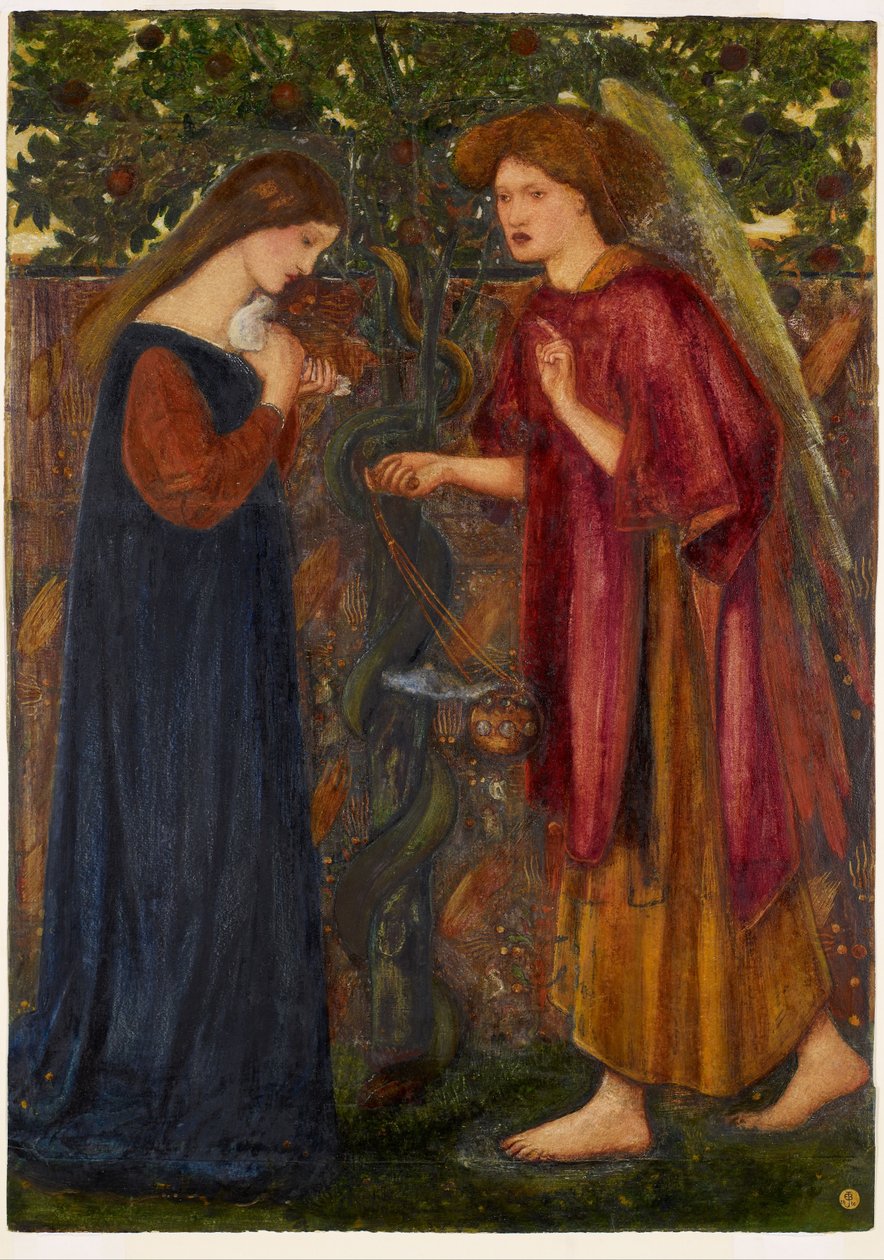 Bebådelsen av Edward Burne Jones
