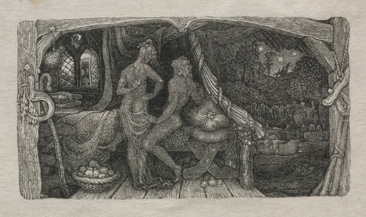 Kammaridyllen, 1829. av Edward Calvert