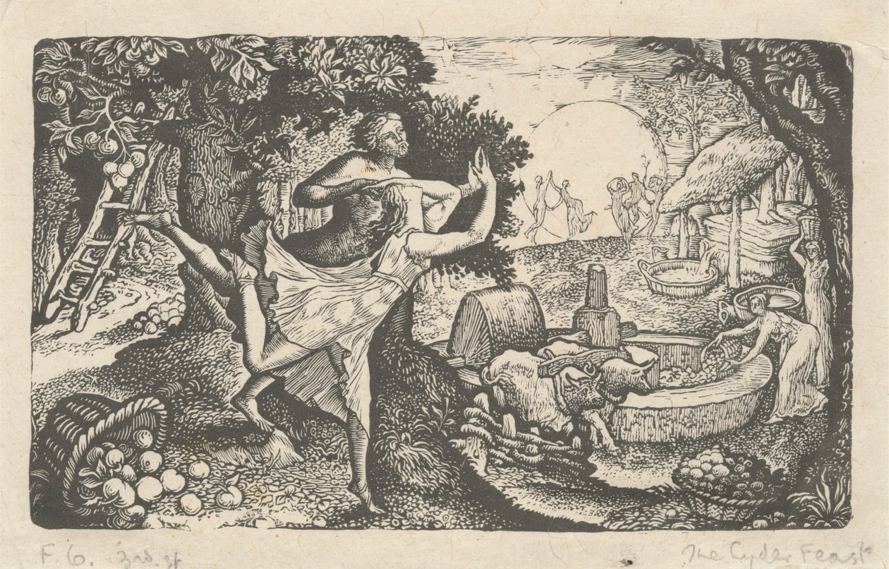 Cyderfesten av Edward Calvert