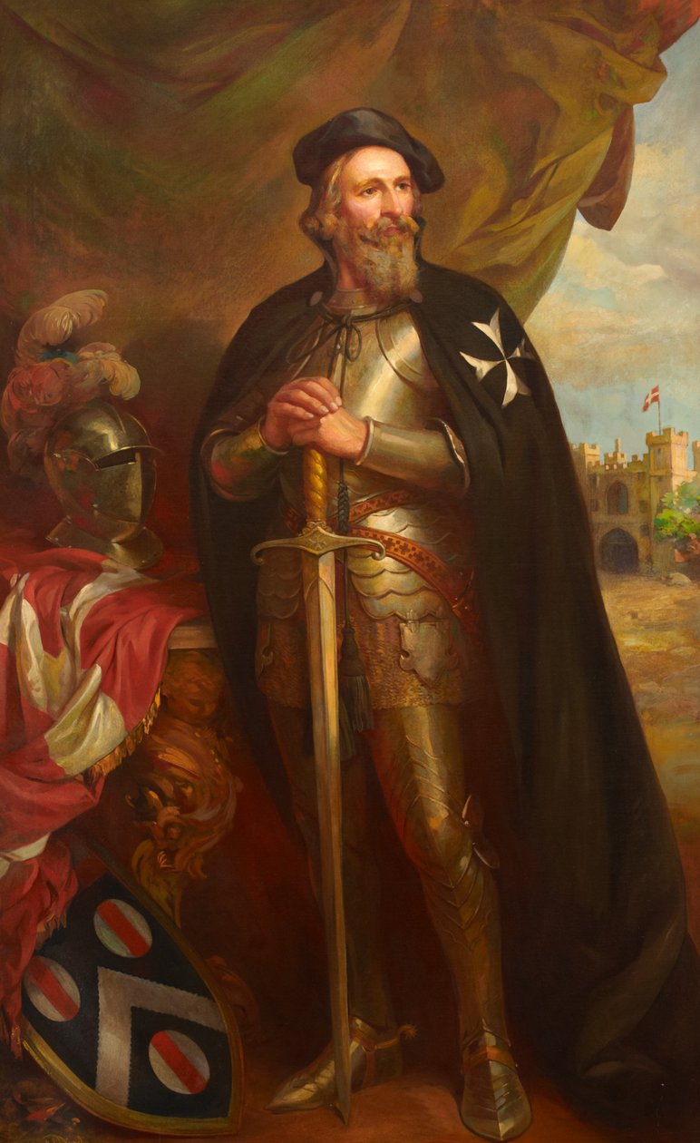Grand Prior Thomas Docwra av Edward Caruana Dingli