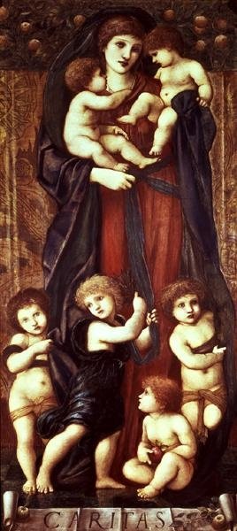 Välgörenhet av Edward Coley Burne Jones