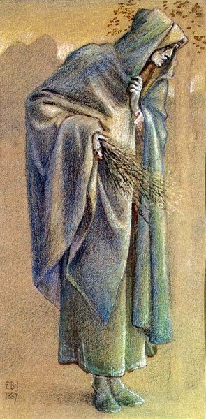 Klädd figur av Edward Coley Burne Jones