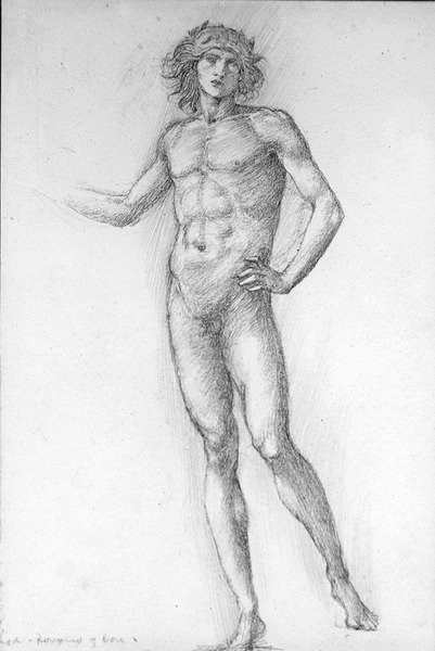 Kärlek, Romaunt of the Rose av Edward Coley Burne Jones