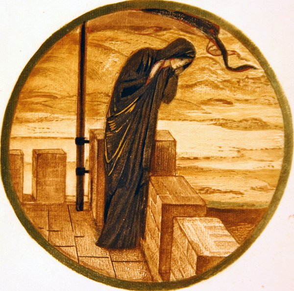 Blomsterboken: Kommer han inte? av Edward Coley Burne Jones