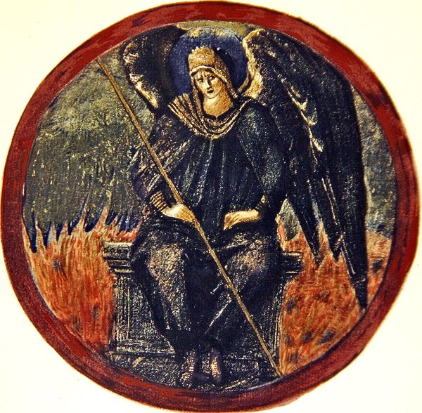 Blomsterboken: XXVII. Svart ärkeängel av Edward Coley Burne Jones