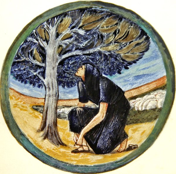 Blomsterboken: XXXVII. Eldträd av Edward Coley Burne Jones