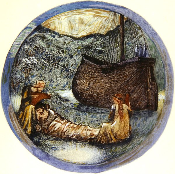 Blomsterboken: XXXV. Äng söt av Edward Coley Burne Jones