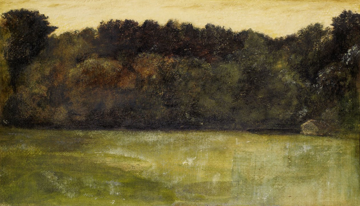 Landskap - Studie, 1863 av Edward Burne Jones
