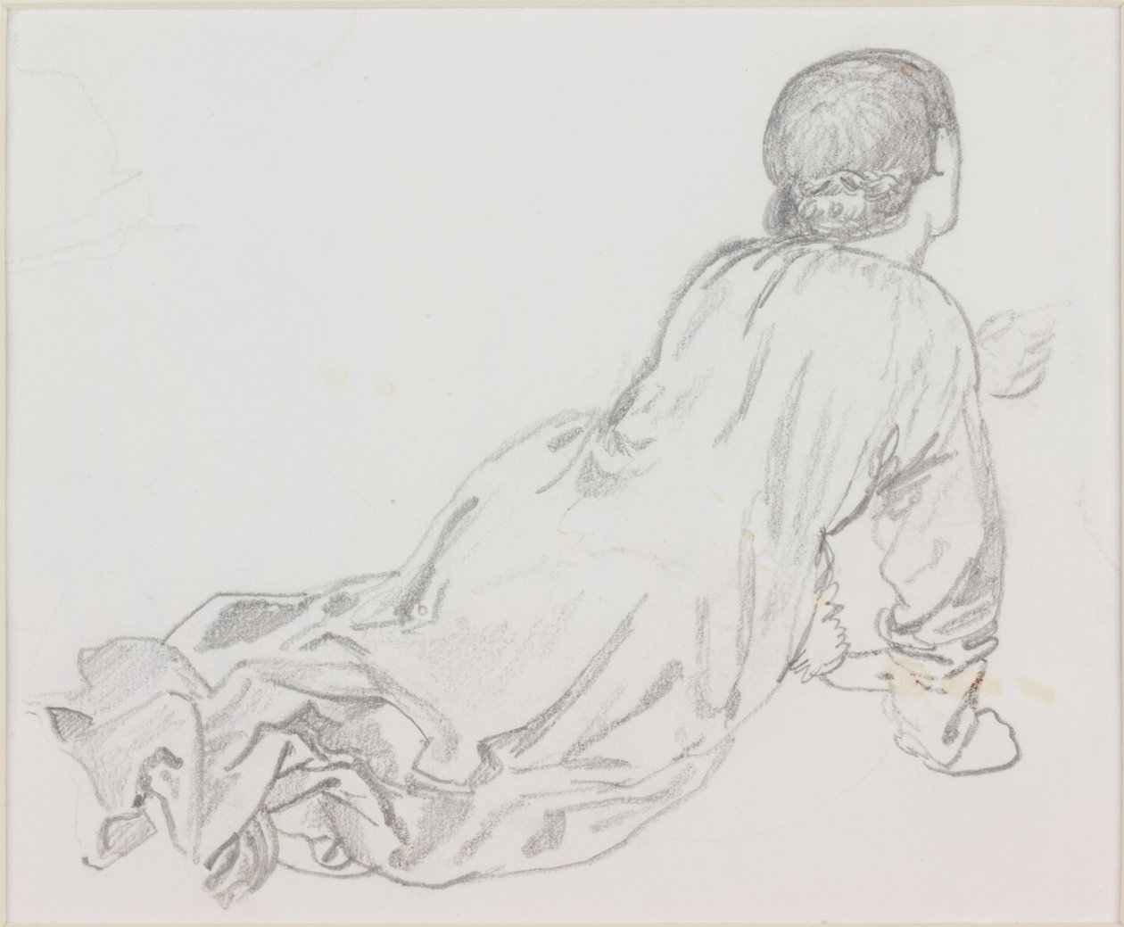 Liggande figur av Edward Burne Jones
