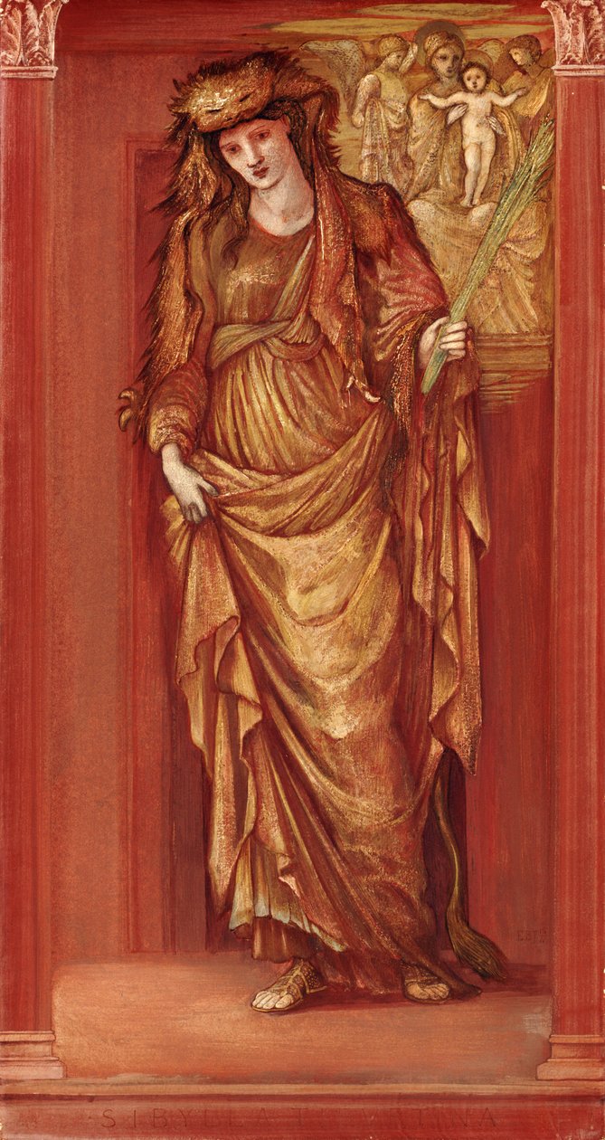 Sibylla Tiburtina, 1877 av Edward Burne Jones