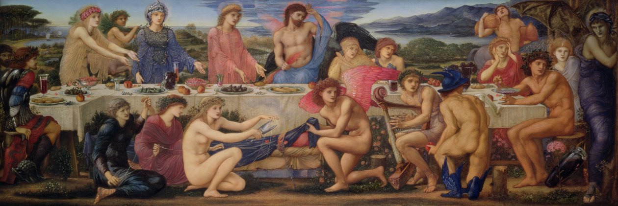 Peleus högtid av Edward Burne Jones