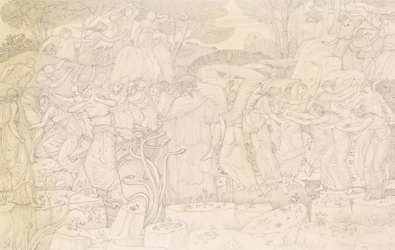 Våldtäkten av Proserpina av Edward Burne Jones