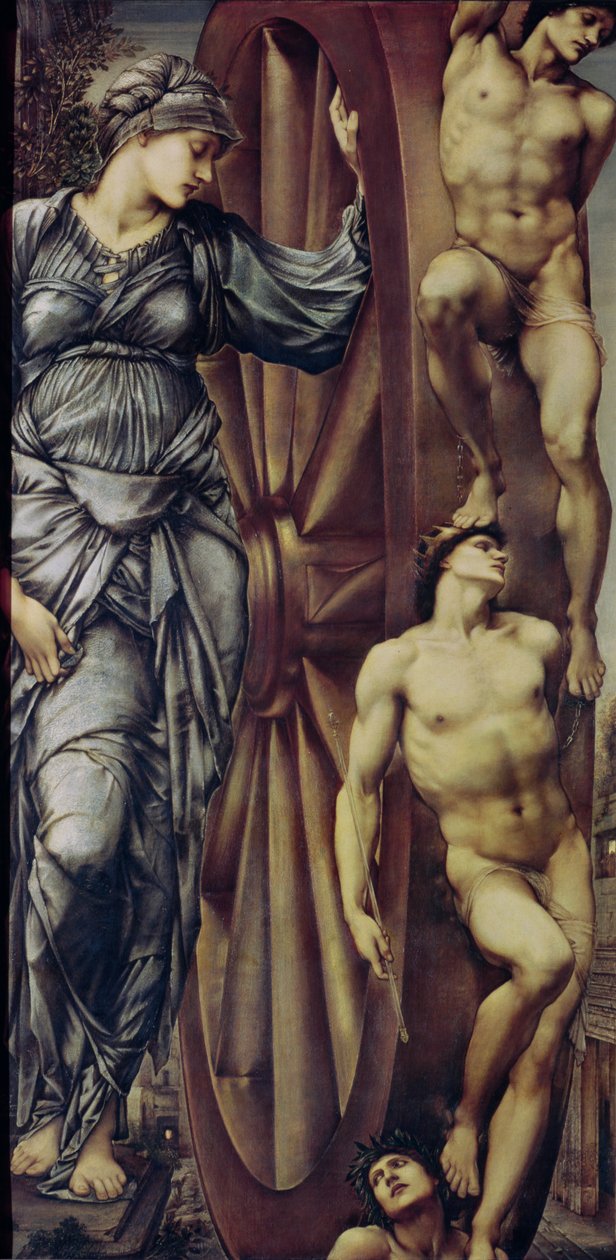 Lyckohjulet av Edward Burne Jones