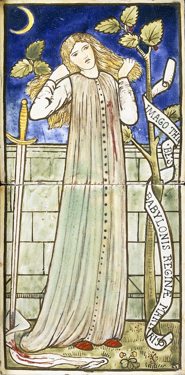 Thisbe", 1861-62 av Edward Burne Jones