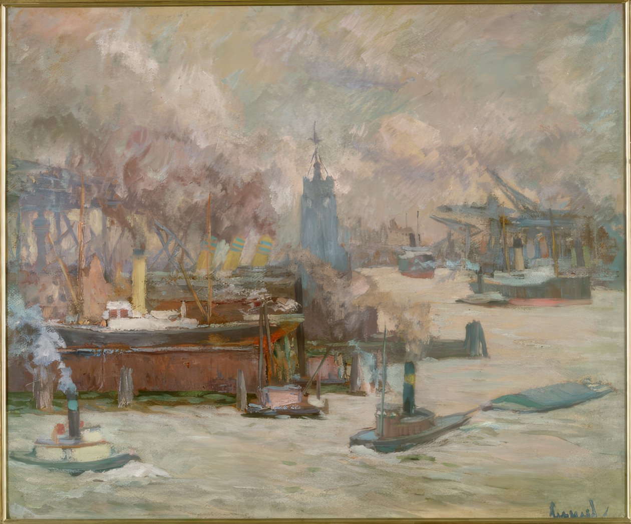 Det stora skeppsvarvet av Edward Cucuel