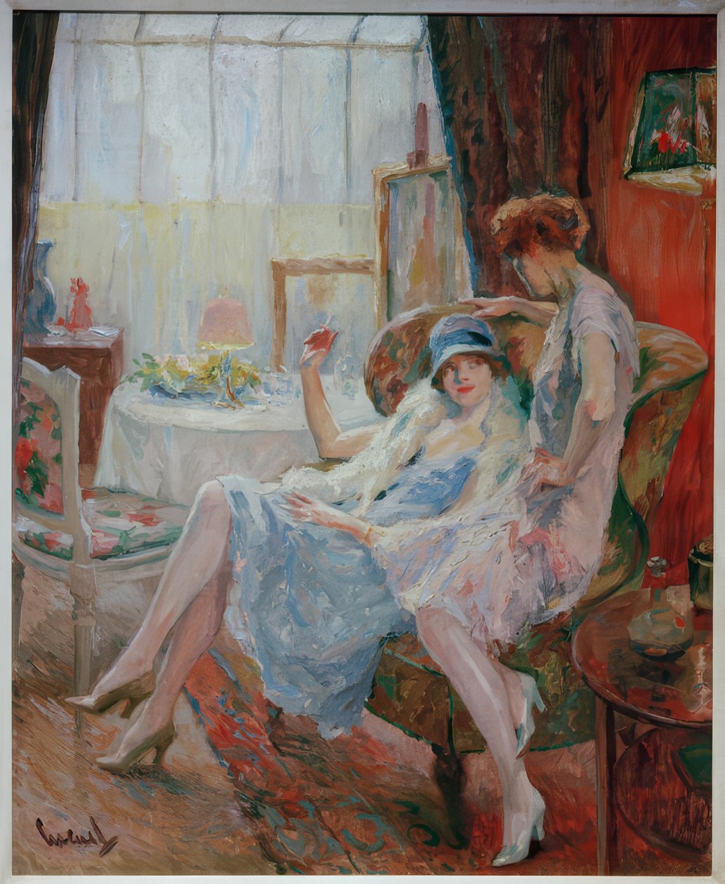 Besök i studion av Edward Cucuel