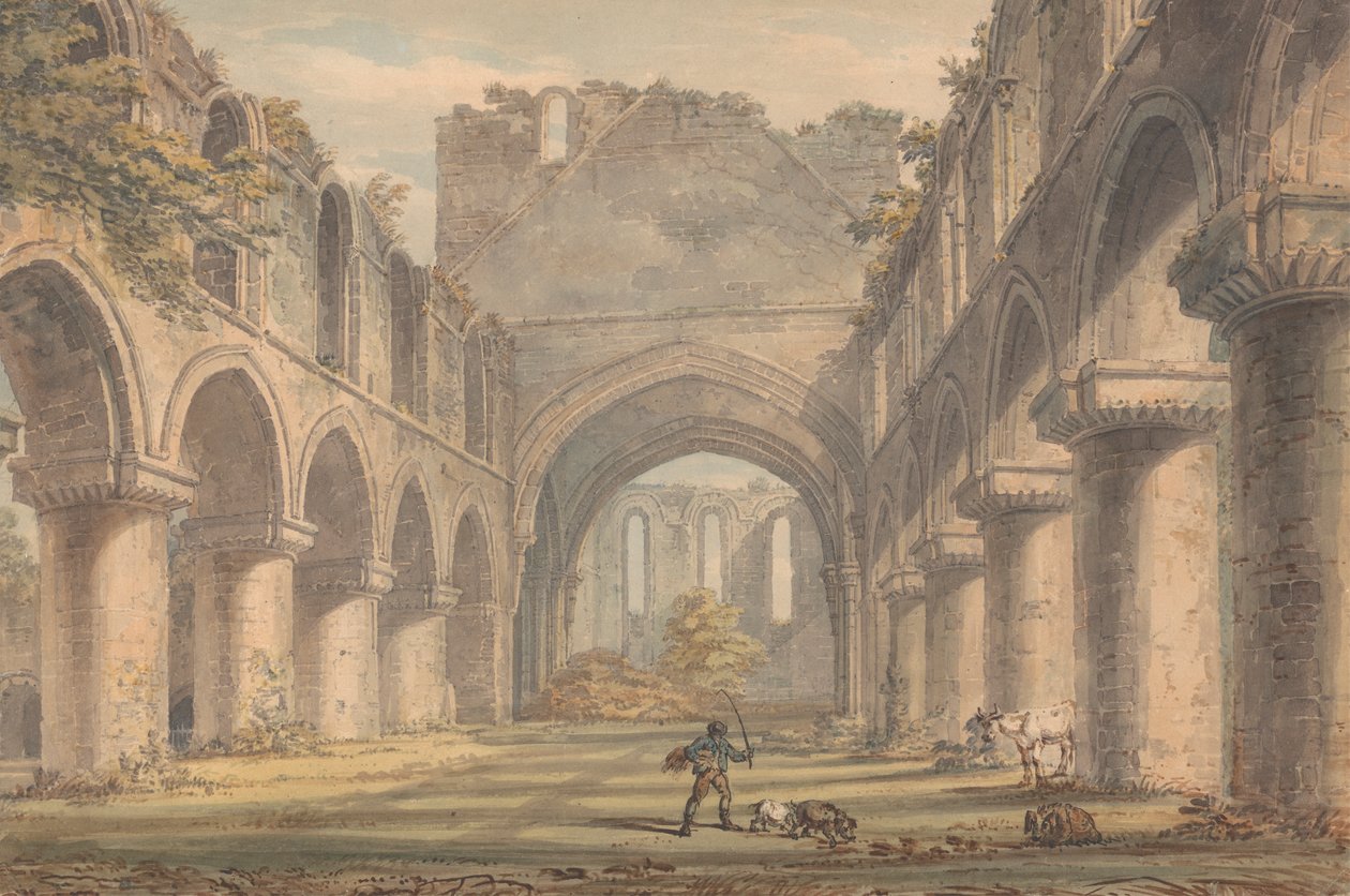 Buildwas Abbey, Shropshire av Edward Dayes