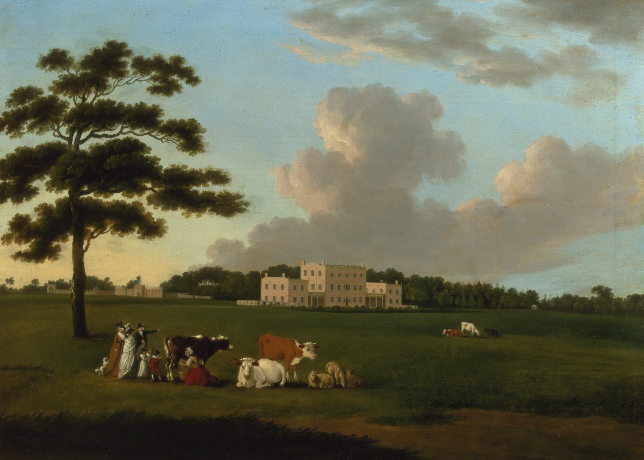 Bulwell Hall, Nottingham av Edward Dayes