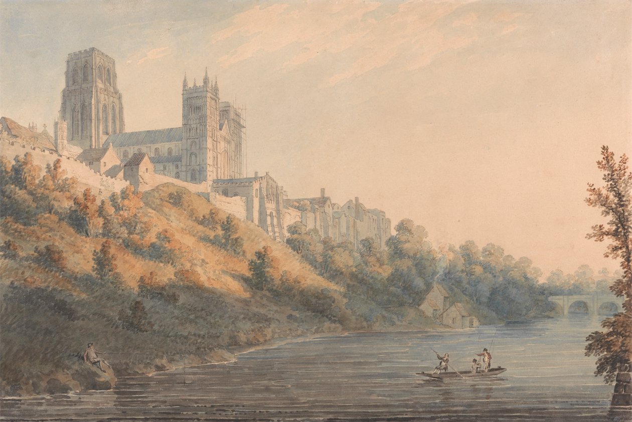 Durhams katedral av Edward Dayes