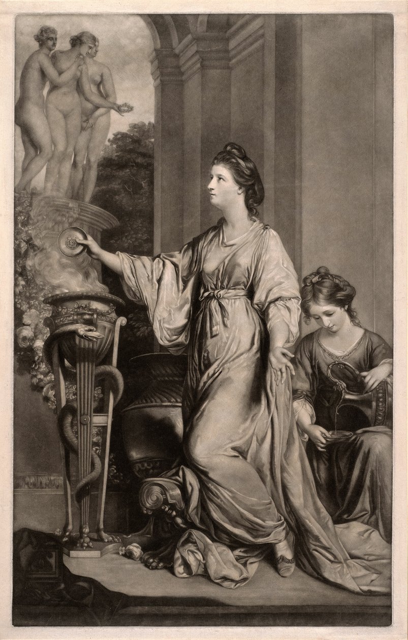 Lady Sarah Bunbury av Edward Fisher