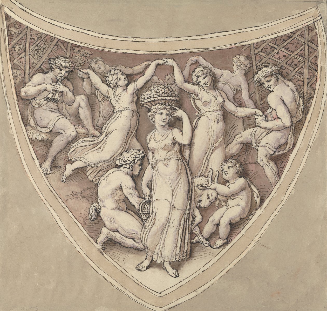 Bacchanalia av Edward Francis Burney