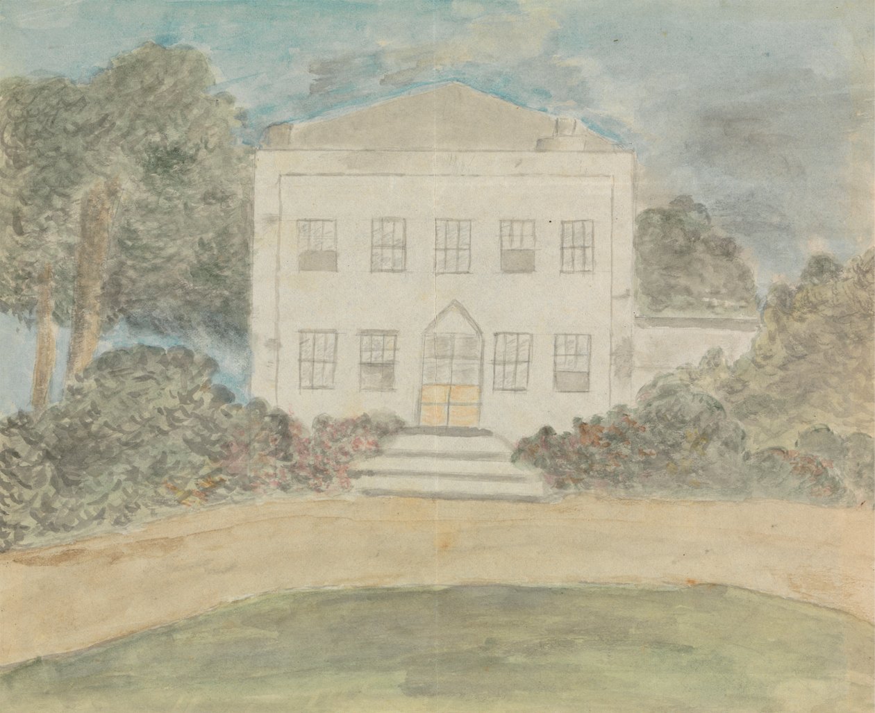 Hus på landet av Edward Francis Burney