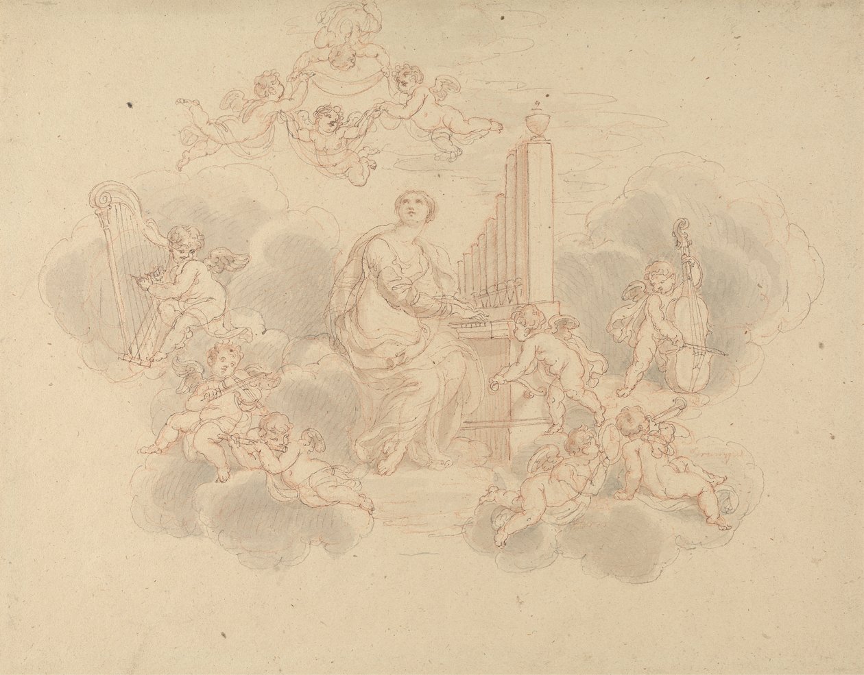 Heavenly Orchestra av Edward Francis Burney