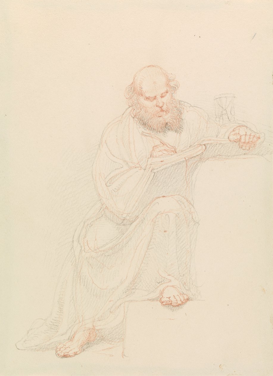 St. Jerome skriver av Edward Francis Burney