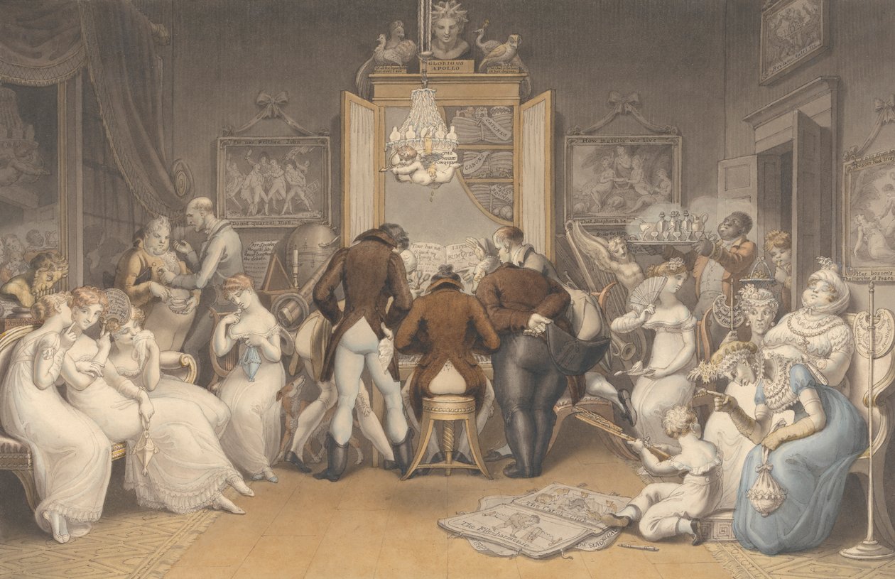 Musikens triumf av Edward Francis Burney