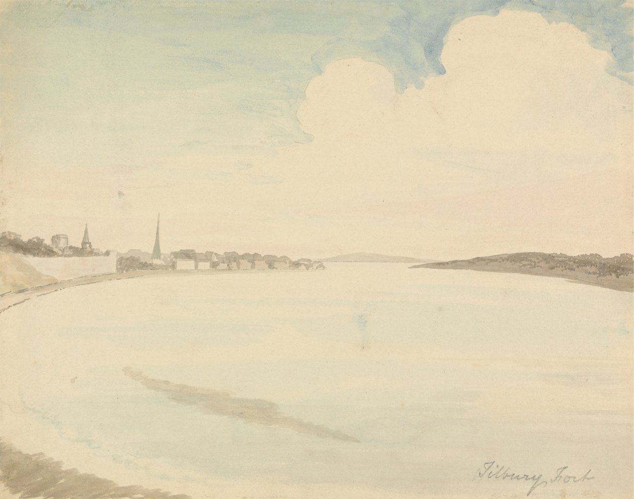 Tilbury Fort av Edward Francis Burney