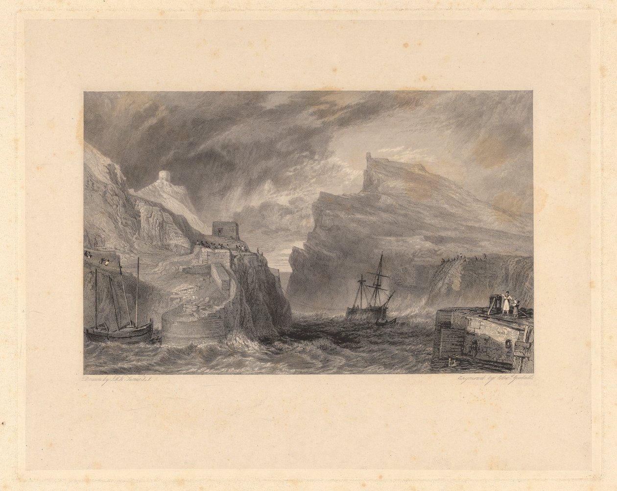 Boscastle, Cornwall av Edward Goodall