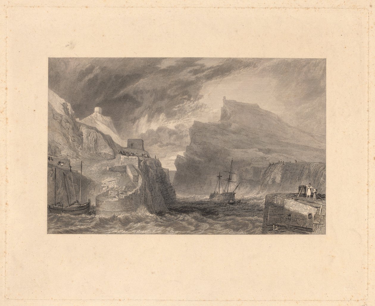 Boscastle, Cornwall av Edward Goodall