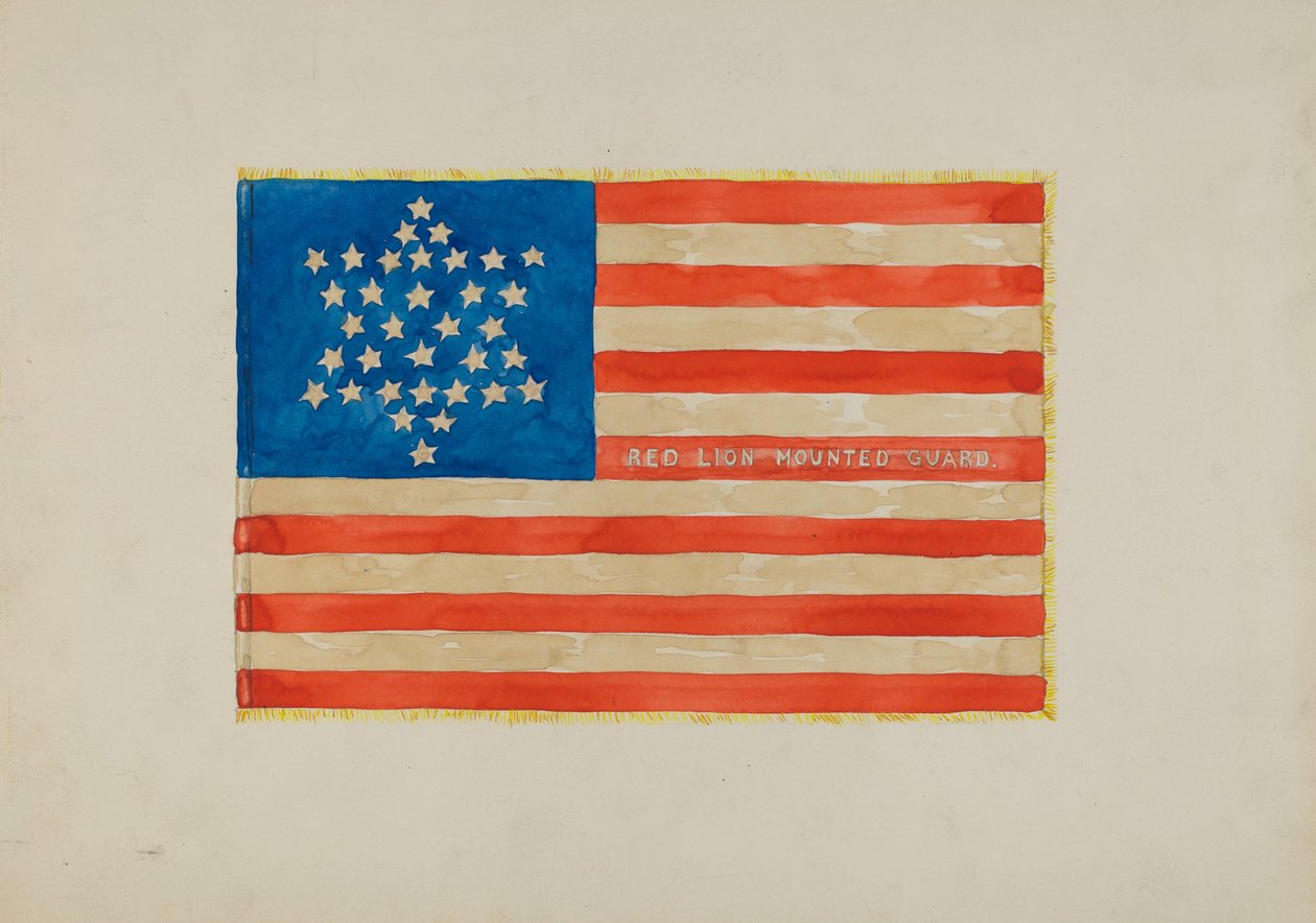 Flagga: Inbördeskriget, ca. 1936. av Edward Grant