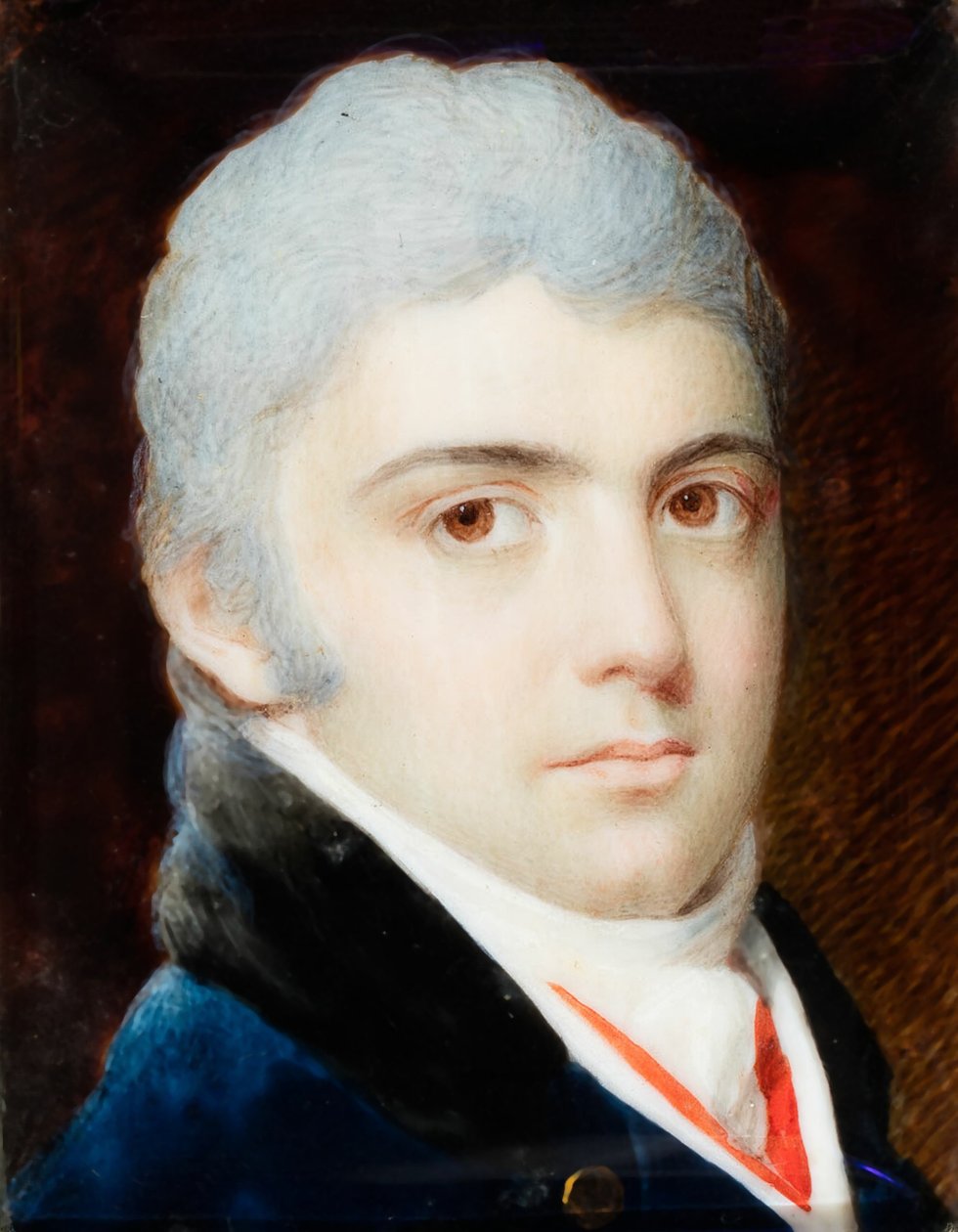 Man av familjen jägare, 1803. av Edward Greene Malbone