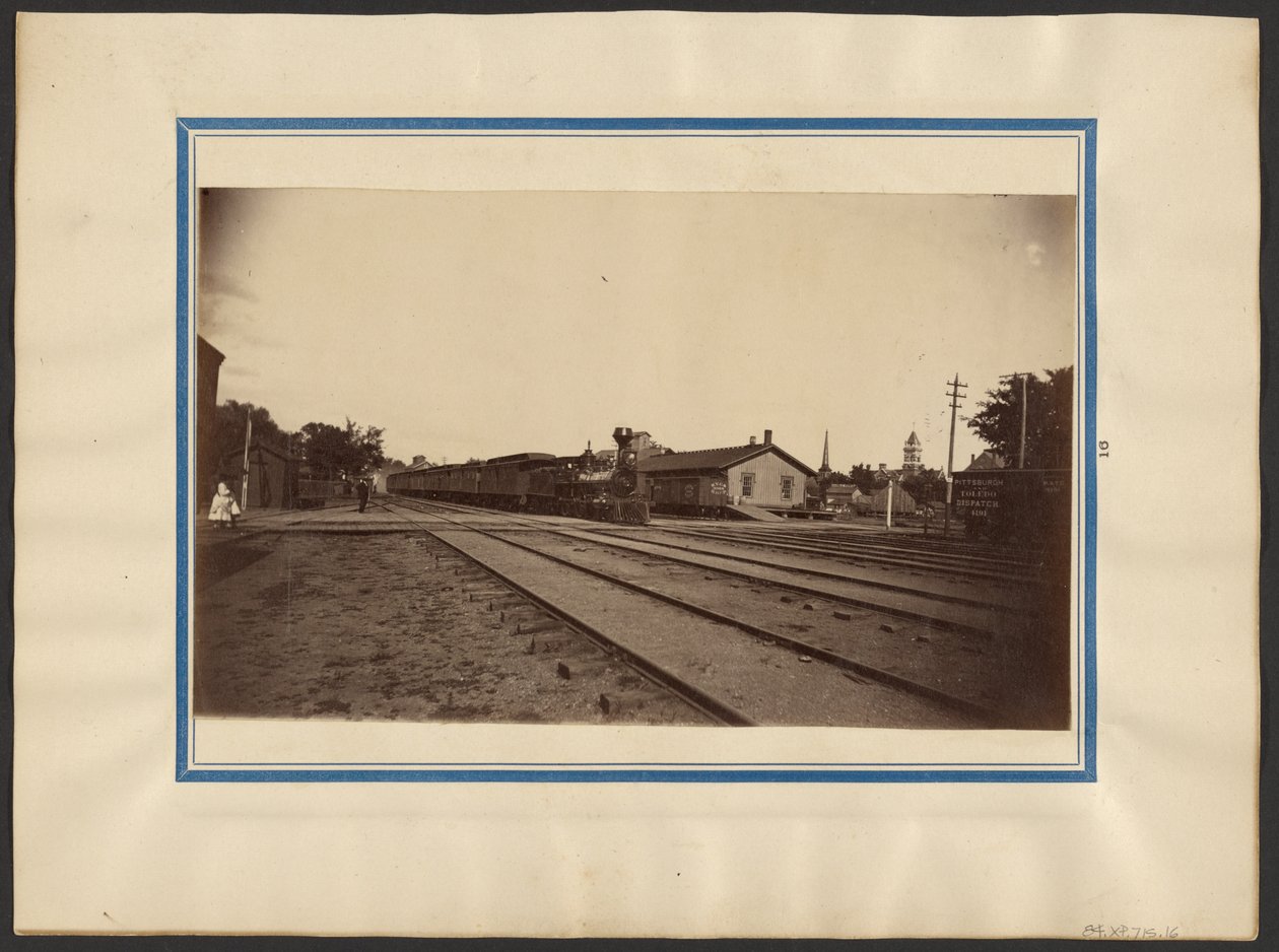 [Järnvägsstation, Maple City] av Edward H. Hart