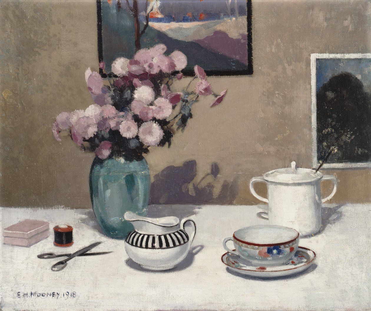 Stilleben av Edward Hartley Mooney