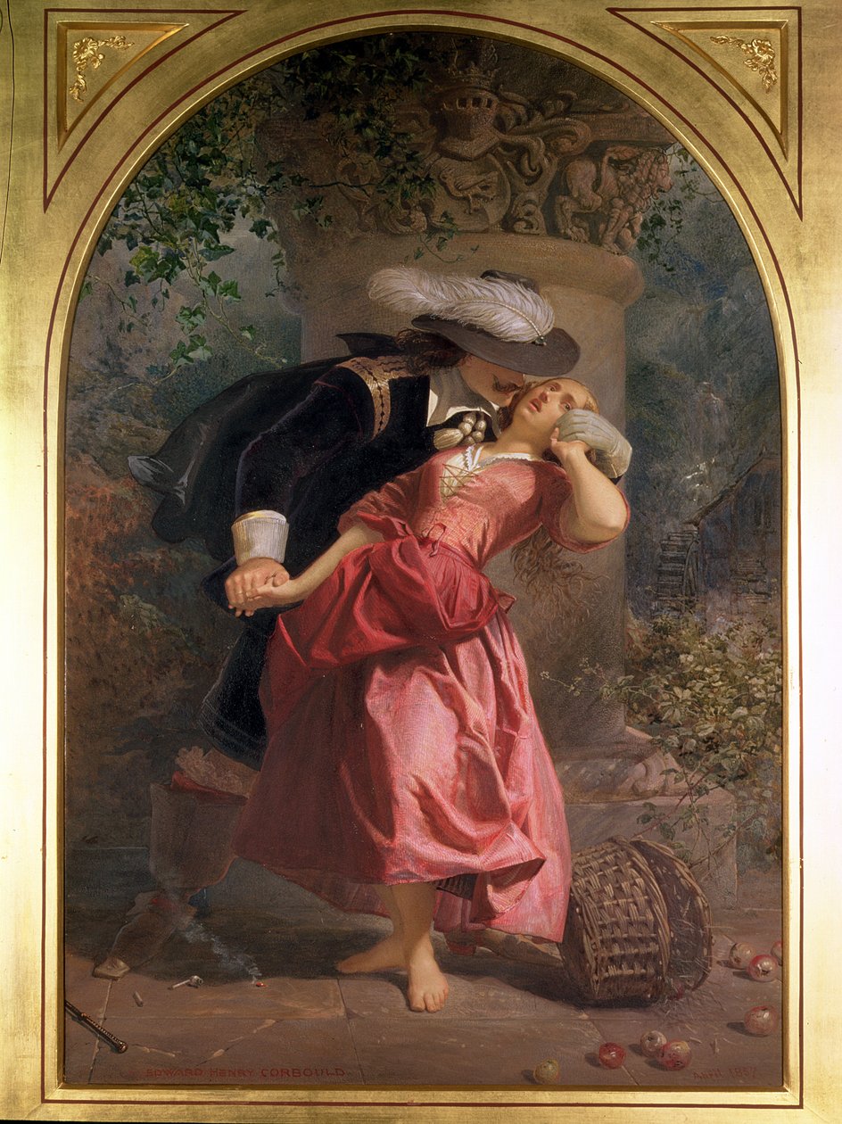 Förförelsen, 1857 av Edward Henry Corbould