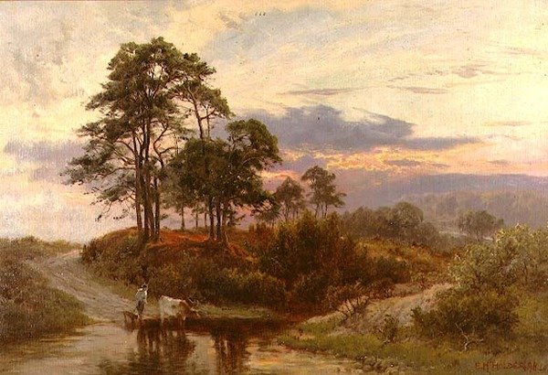 Slutet av dagen av Edward Henry Holder