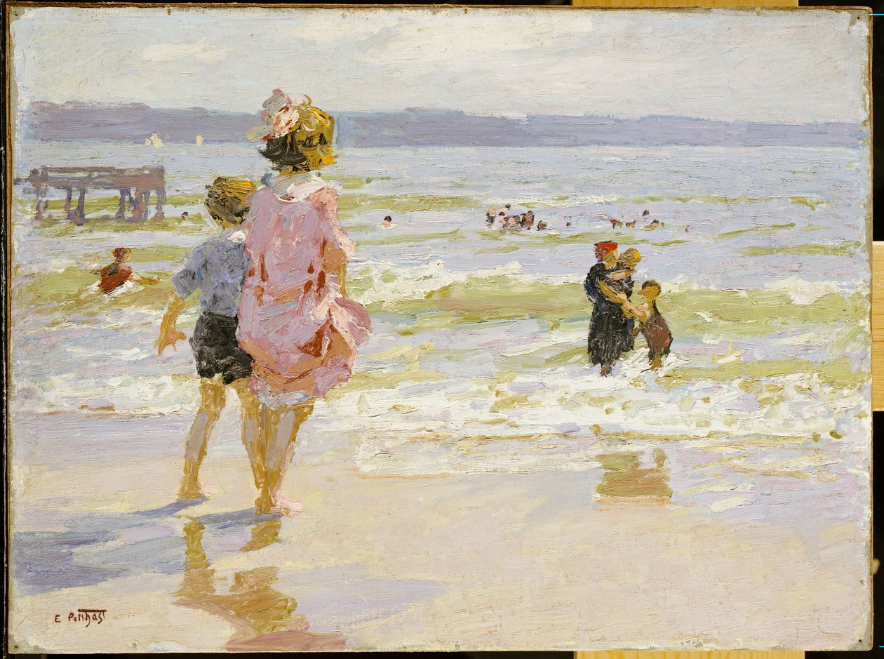 Vid havet av Edward Henry Potthast