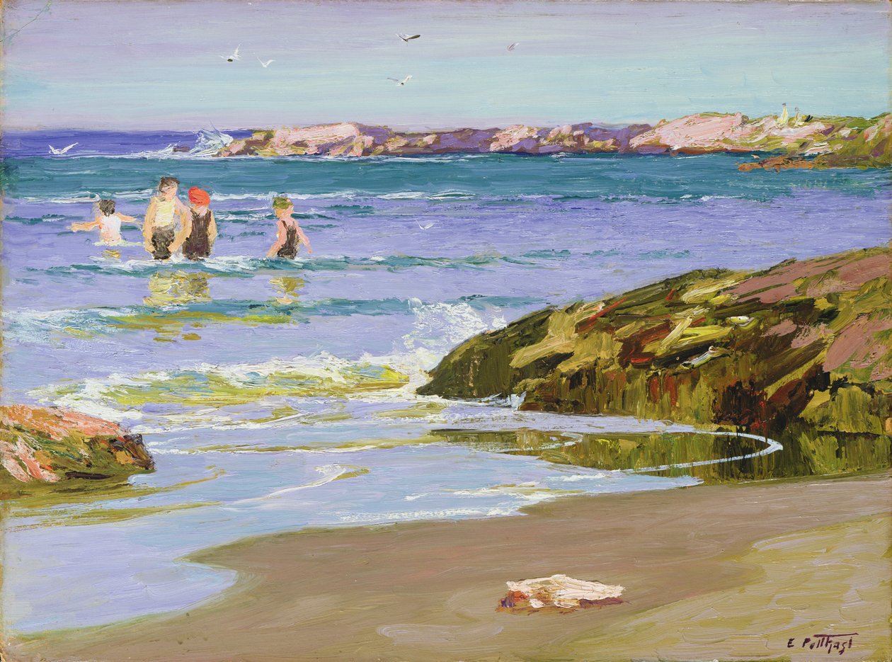 Lågvatten, ca 1915 av Edward Henry Potthast