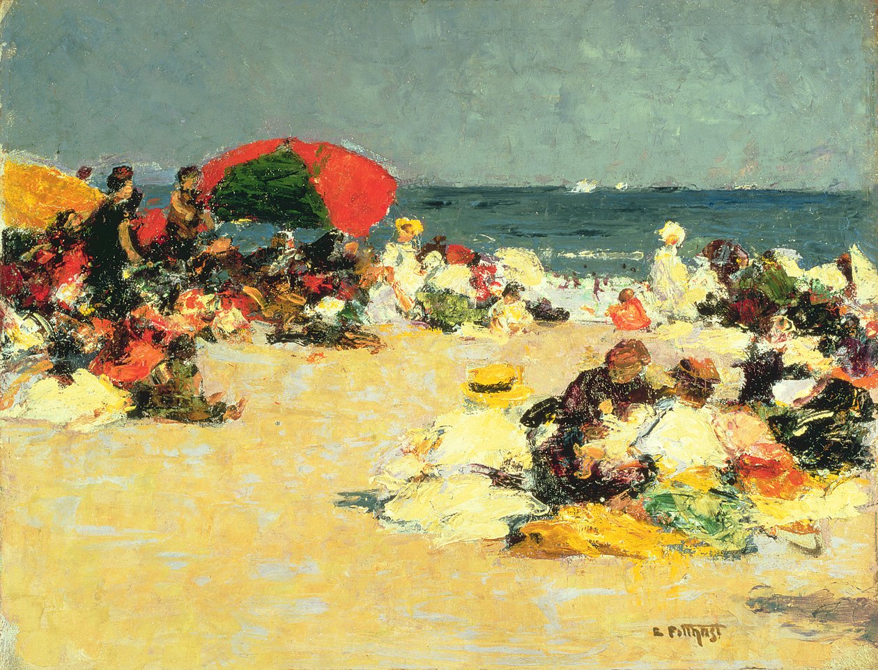 På stranden av Edward Henry Potthast