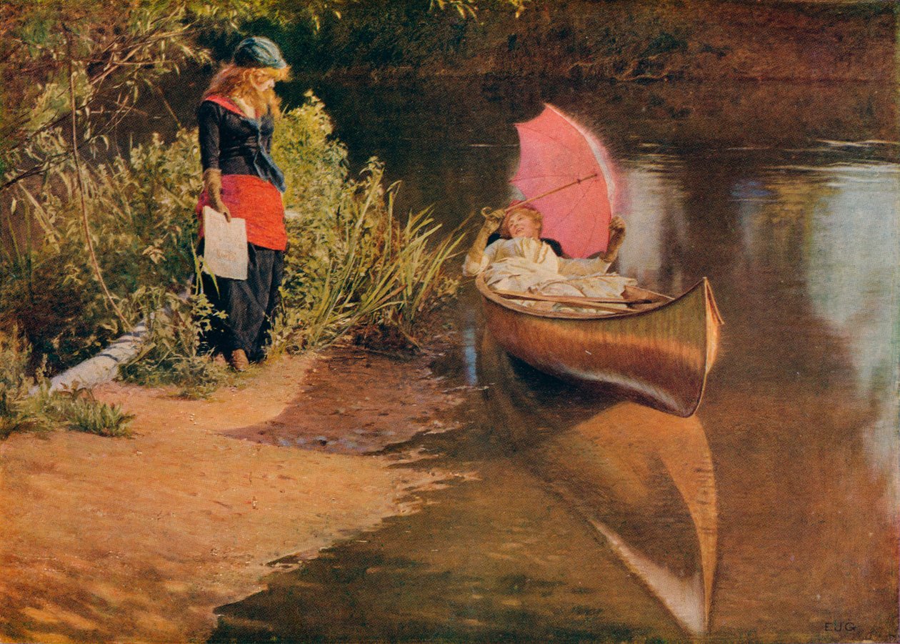 Marooned, 1909 av Edward John Gregory