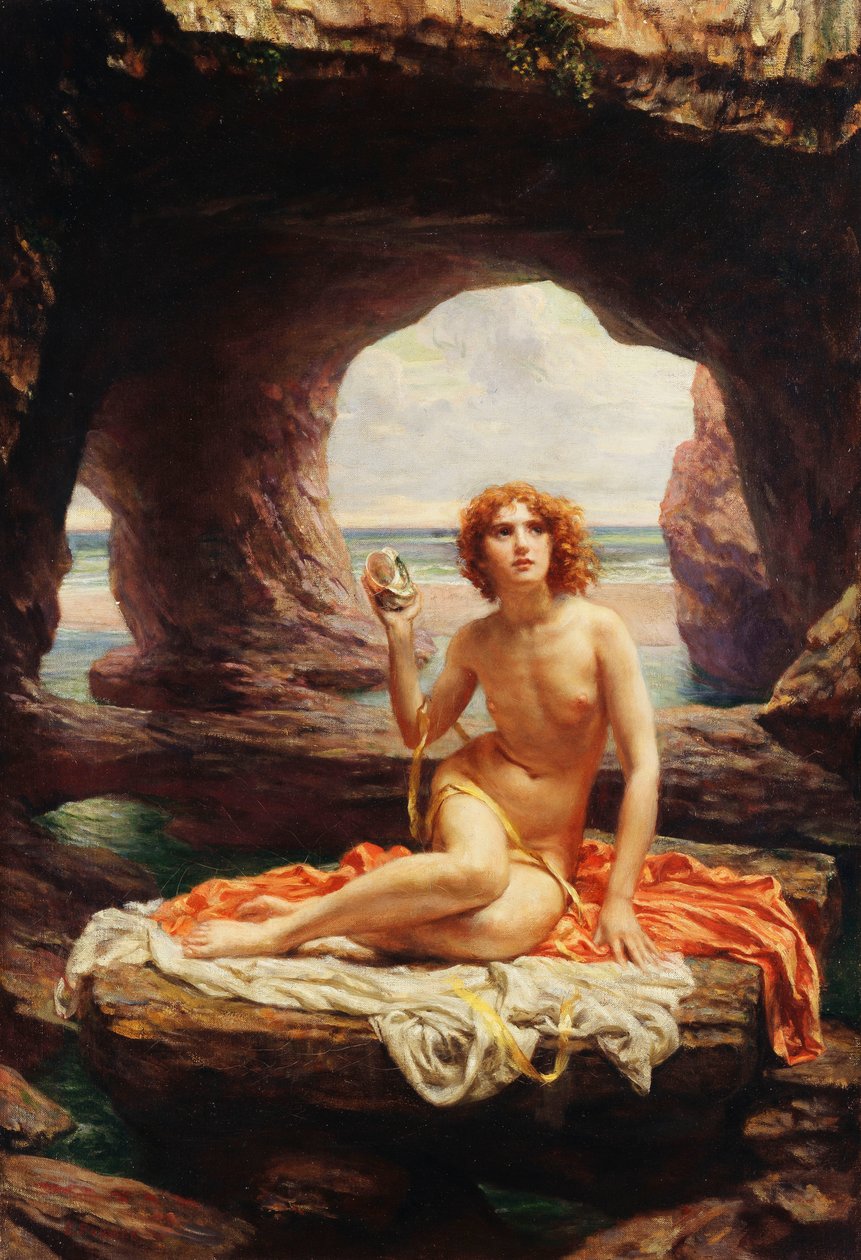 Vid lågvatten, av Edward John Poynter